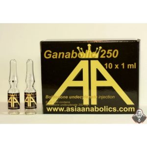 Ganabolic 250 (Asia Anabolics) 250mg/ml -33% emballage du médicament