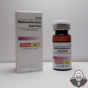 Methandienone Injection Genesis (100 mg/ml) 10 ml -33% emballage du médicament
