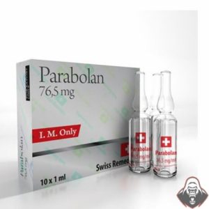 Parabolan Trenbolone 76,5mg Remèdes Suisses -33% emballage du médicament