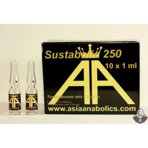 Sustabolic 250 (Asia Anabolics) 250mg/ml -33% emballage du médicament