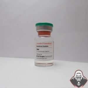Testabol Énanthate British Dragon (250 mg/ml) 10 ml -33% emballage du médicament