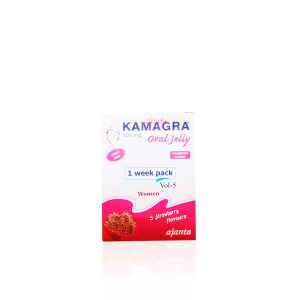 Kamagra Oral Jelly Vol 5 100 mg Ajanta Pharma emballage du médicament