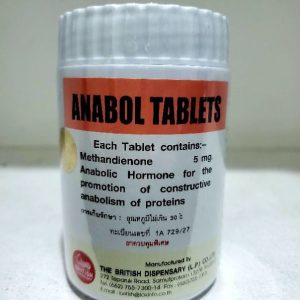Anabol 5 mg British Dispensary emballage du médicament
