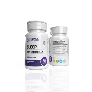 Sleep (60 capsules) Biaxol Supplements emballage du médicament