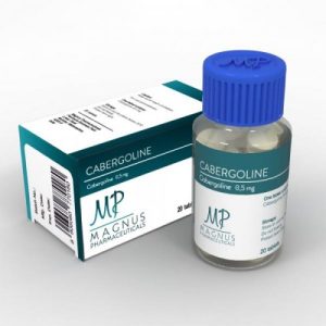 Cabergoline 50 mcg Magnus Pharmaceuticals emballage du médicament