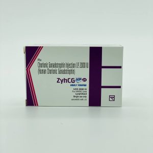 Chorionic Gonadotropin Injection I.P. 2000 IU ZyhCg emballage du médicament