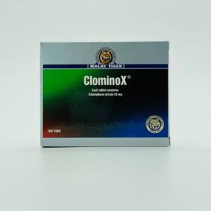 ClominoX 50 mg Malay Tiger emballage du médicament