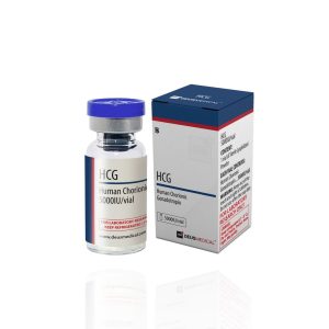 HCG (Human Chorionic Gonadotropin) 5000 IU Deus Medical emballage du médicament