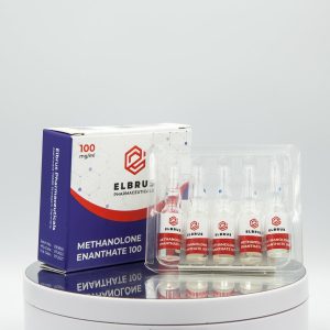 Methenolone Enanthate 100 mg Elbrus Pharmaceuticals emballage du médicament