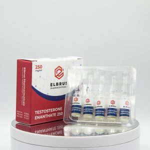 Testosterone Enanthate 250 mg Elbrus Pharmaceuticals emballage du médicament