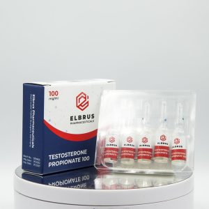 Testosterone Propionate 100 mg Elbrus Pharmaceuticals emballage du médicament