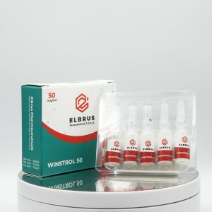 Winstrol (Stanozolol Injectable) 50 mg Elbrus Pharmaceuticals emballage du médicament