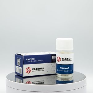 Anavar (Oxandrolone) 10 mg Elbrus Pharmaceuticals emballage du médicament