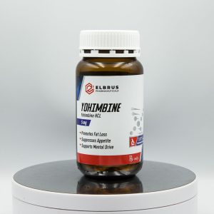 Yohimbine HCL 5 mg Elbrus Pharmaceuticals emballage du médicament