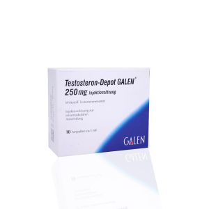 Testosteron-Depot 250 mg Galen emballage du médicament