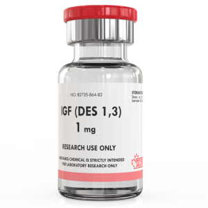 IGF1 DES 1 mg Canada Peptides emballage du médicament