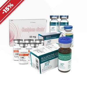 Cours de masse : expérimentés [II]. GHRP-2 ou GHRP-6 + énanthate de testostérone + boldenone + propionate de testostérone emballage du médicament