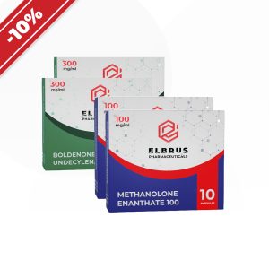 Un cours pour les femmes : pour la force et la masse. Enanthate de boldénone + méthénolone emballage du médicament