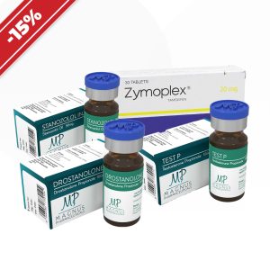 Un cours classique de force et de définition. Testostérone + Winstrol + Masteron emballage du médicament