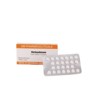 Metandienone 10 mg GM Pharmaceuticals emballage du médicament