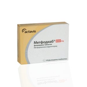 Metfodiab 850 mg Actavis emballage du médicament
