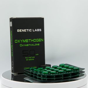 Oxymethogen 50 mg Genetic Labs emballage du médicament