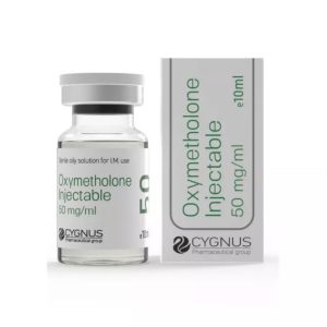 Oxymetholone injectable 50 mg Cygnus emballage du médicament