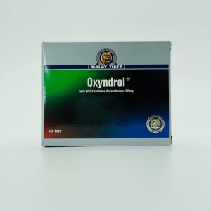 Oxyndrol 50 mg Malay Tiger emballage du médicament