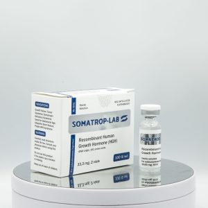 Recombinant HGH 100 IU Somatrop-lab emballage du médicament