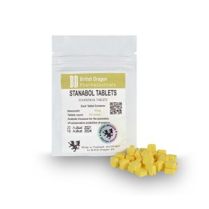Stanabol 10 mg British Dragon emballage du médicament