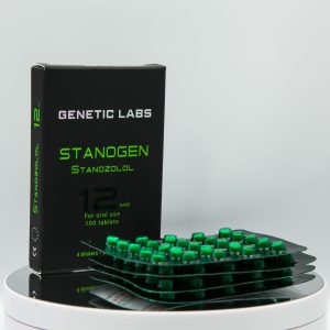 Stanogen 12 mg Genetic Labs emballage du médicament