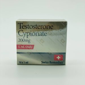 Testosterone Cypionate 200 mg Swiss Remedies emballage du médicament