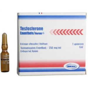 Testosterone Enanthate 250 mg Norma Hellas emballage du médicament