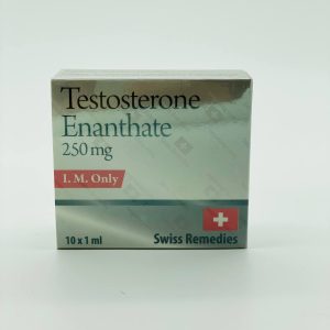 Testosterone Enanthate 250 mg Swiss Remedies emballage du médicament