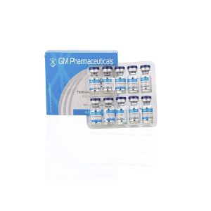 Testosterone Propionate 100 mg GM Pharmaceuticals emballage du médicament