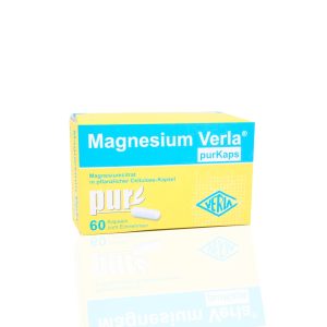 Magnesium (60 capsules) Verla emballage du médicament