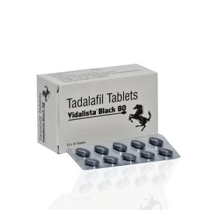 Vidalista Black 80 mg Centurion Laboratories emballage du médicament