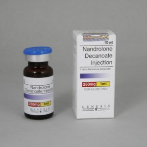 Décanoate de nandrolone Genesis 250mg/ml (10ml) emballage du médicament