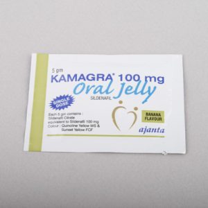 Kamagra 100 mg Oral Jelly Seldenafil emballage du médicament