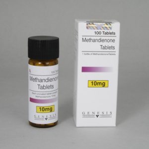 Comprimés de méthandiénone 10mg (com) emballage du médicament