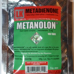 Méthanolon 5mg (100 com) emballage du médicament