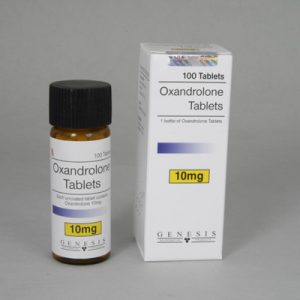 Oxandrolone Genesis 10mg (100 com) emballage du médicament