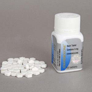 Oxandrolone LA 5mg (50com) emballage du médicament