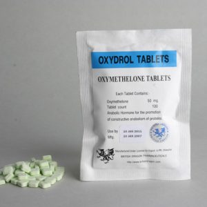 Comprimés d’Oxydrol 50 mg (100 comprimés) emballage du médicament