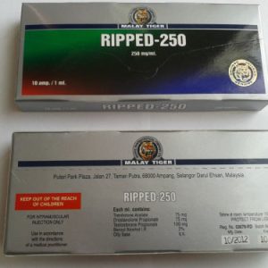 Ripped 250mg/amp emballage du médicament