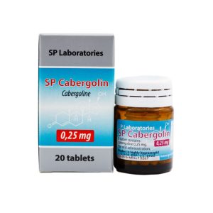 SP Cabergoline 0,25 mg SP Laboratories emballage du médicament