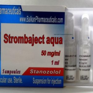 Strombaject Winstrol emballage du médicament