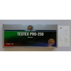 Testex Pro 250 mg/ampère emballage du médicament