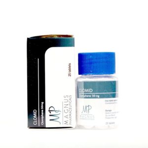 Clomid 50 mg Magnus Pharmaceuticals emballage du médicament