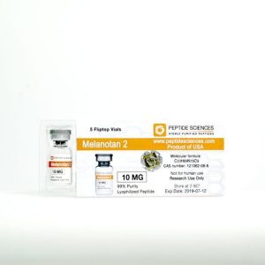 Melanotan 2 10 mg Peptide Sciences emballage du médicament